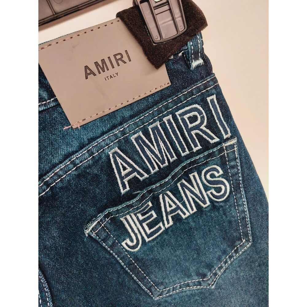 Women’s Designer Style Jeans Size 40 EU (8-10 US) Blue Straight Fit Denim